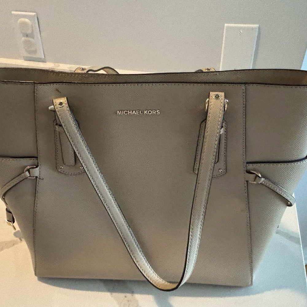 Michael Kors Gray Tote Bag
